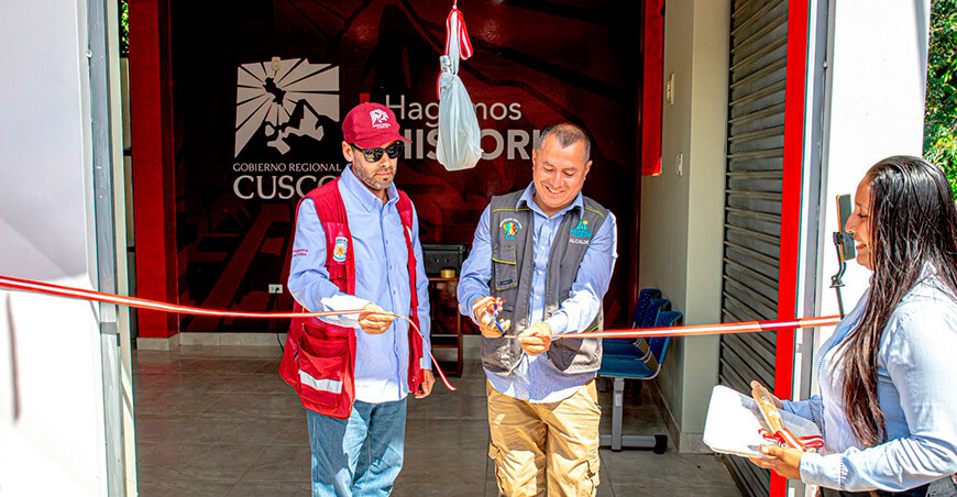 Nueva oficina agraria en Manitea beneficiará a cinco distritos de La Convención Cusco Perú