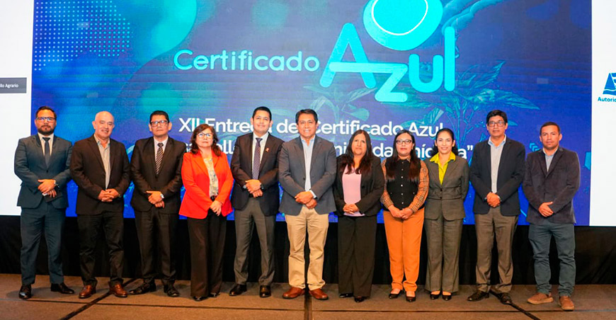 ANA reconoció a más de 30 organizaciones del sector privado por impulsar el uso eficiente del agua