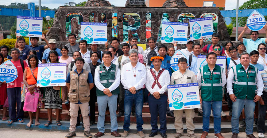 ANA formaliza a 266 productores acuícolas de Bagua con licencias de uso de agua Amazonas Perú