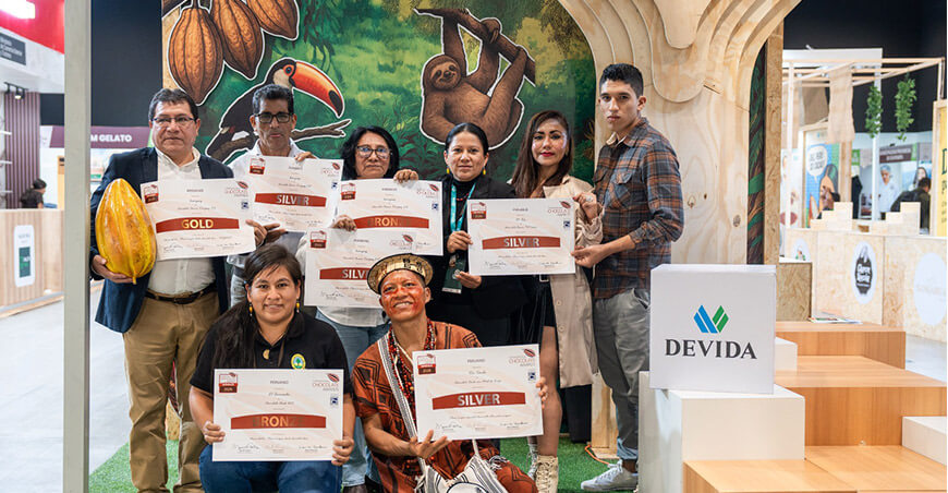 Cacaoteras de Cusco, Ayacucho y Junín conquistaron 10 medallas en el Concurso Nacional de Chocolate Peruano
