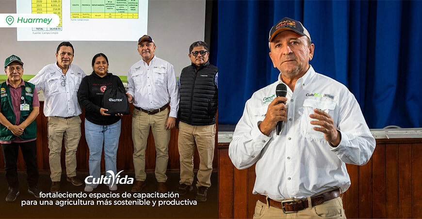 CultiVida reafirma desde Huarmey su compromiso de capacitar a un millón de agricultores