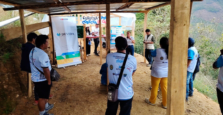 Caficultores de Pisuquia reciben asistencia técnica para producir cafés especiales Amazonas Perú Devida 