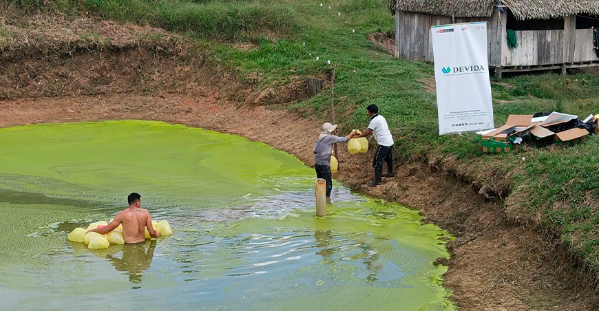Devida 000 alevines de pez gamitana que serán sembrados Loreto Perú