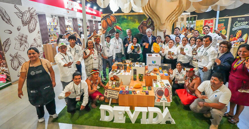 Organizaciones cacaoteras del desarrollo alternativo lograron ventas en el Salón del Cacao y Chocolate Internacional