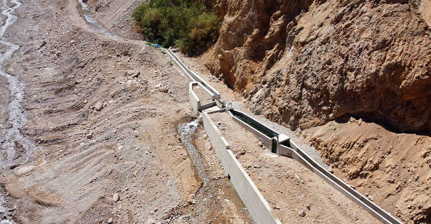 Ejecutan canales de riego para optimizar el uso del agua en el agro de Ilabaya Tacna Perú