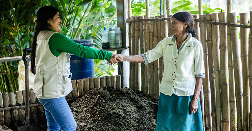 Cafetaleros del Vraem producirán compost con pulpa de café con asistencia de Devida Perú