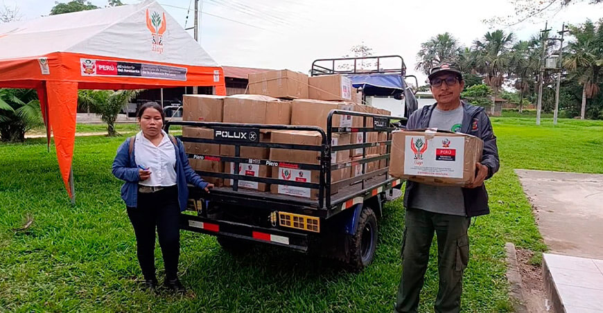 Comunidades de Purús reciben 4600 alevinos para mejorar su seguridad alimentaria Ucayali Perú IIAP