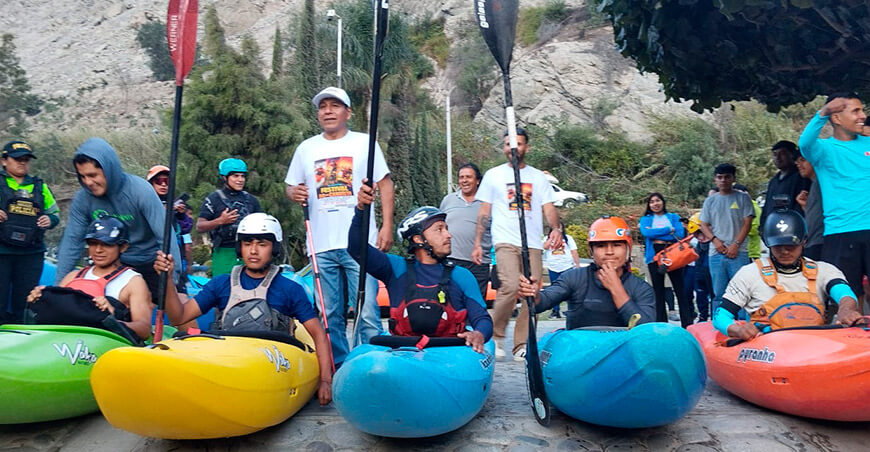 Festival “Día del Canoísta”  Cañete Lima Perú