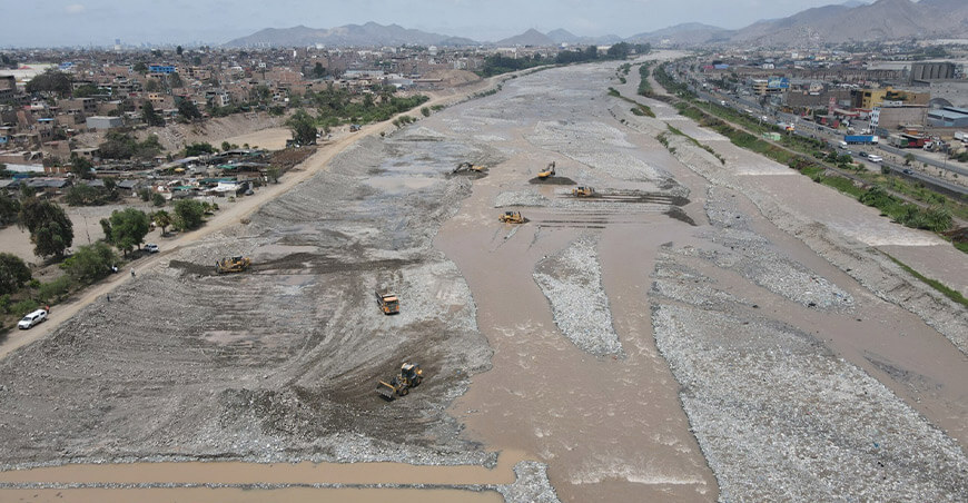 ANA articula esfuerzos de los tres niveles de gobierno para acelerar la restauración del río Rímac Lima Perú