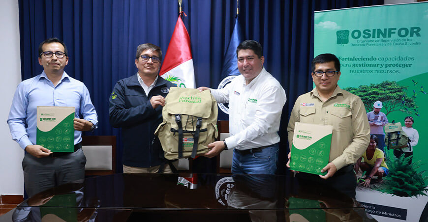 Amazonas inicia nueva etapa para el aprovechamiento sostenible de sus bosques mediante convenio entre Osinfor y UNTRM Perú