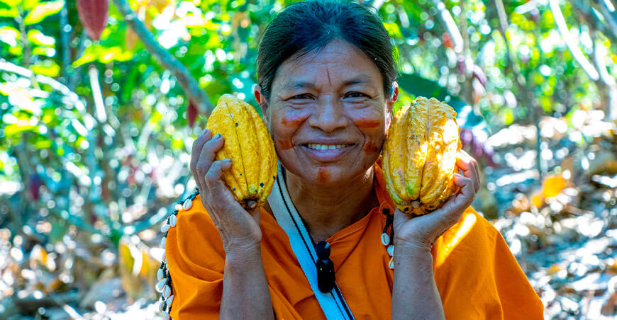 productora nativa cacao Vraem Perú