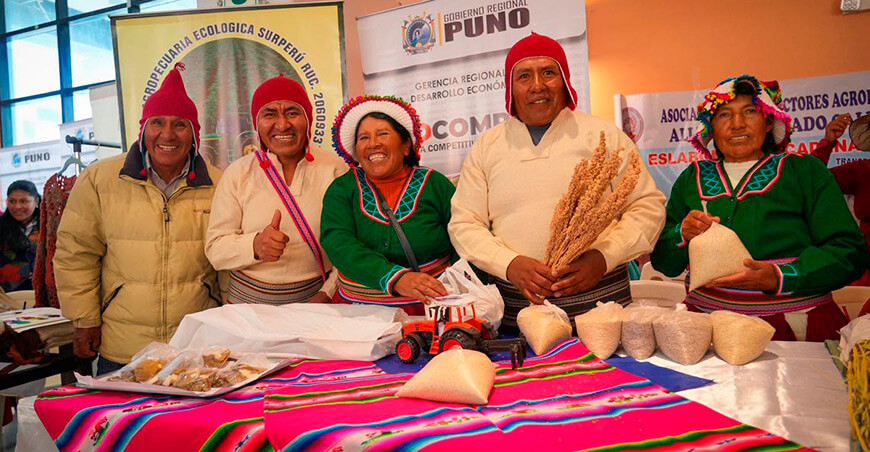 Procompite Puno productores granos andinos Perú