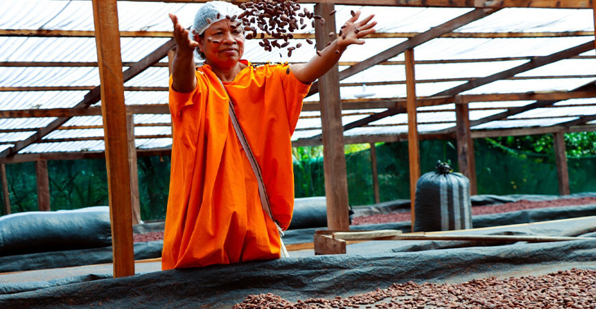 productora nativa cacao Vraem Perú 