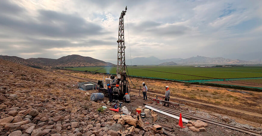 El Proyecto Especial Olmos Tinajones culminó instalación de piezómetros de cuerda vibrante para el monitoreo del reservorio Tinajones Lambayeque Perú