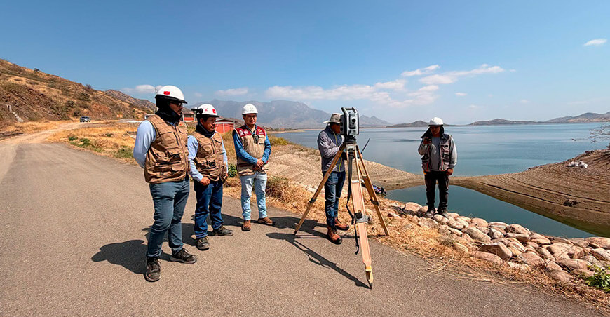 Implementarán tecnología robótica para monitorear la seguridad de la presa Tinajones Lambayeque Perú
