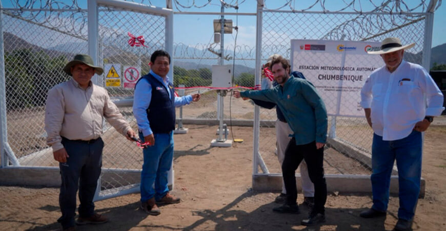 Senamhi inauguró la Estación “Chumbenique” para ampliar los servicios agroclimáticos en Lambayeque Perú