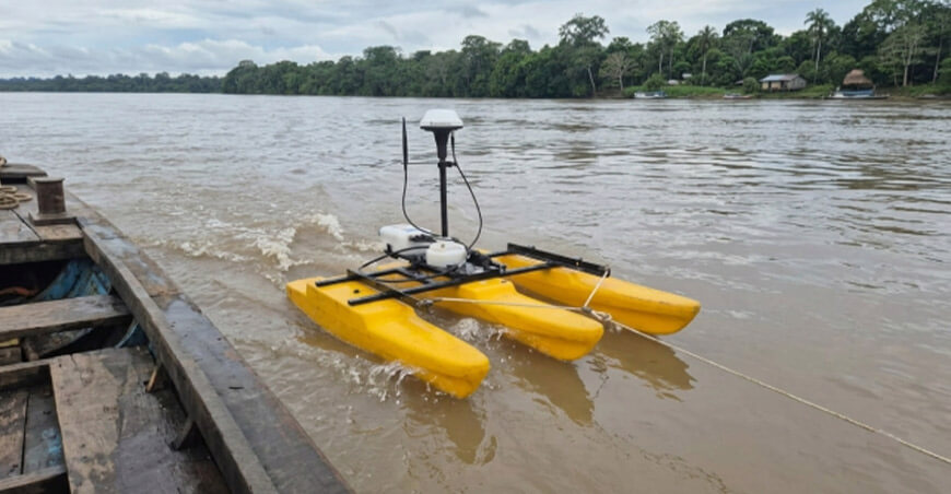 Senamhi inicia vigilancia de caudales del río Napo en Loreto