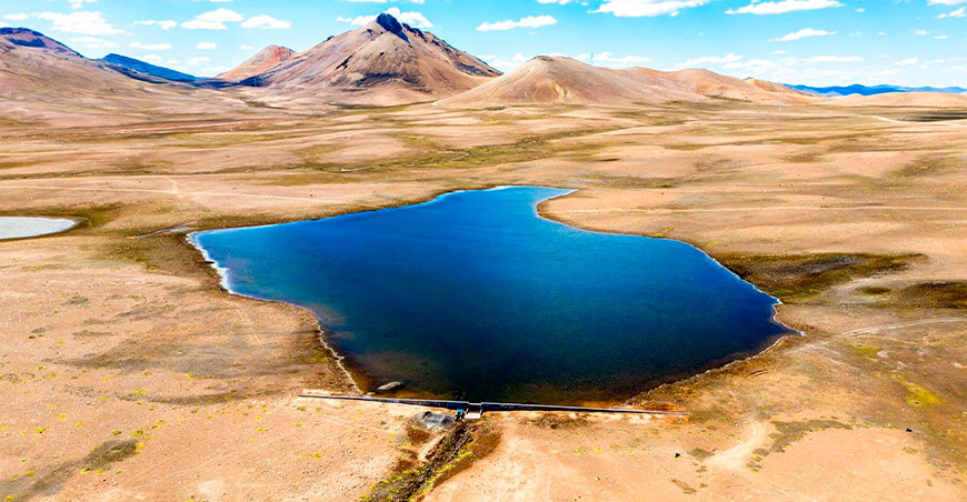 UEFSA Sierra Azul Siembra y cosecha de agua qochas Perú