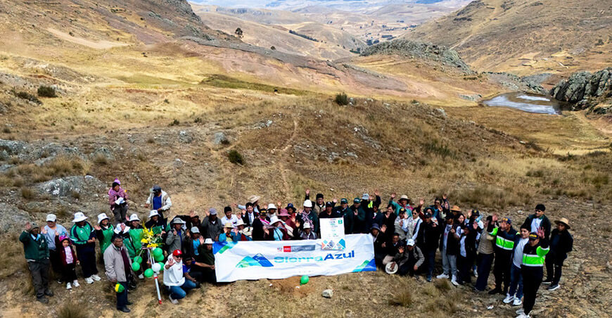 Obra de siembra y cosecha de agua beneficiará a productores de Acolla Junín Perú