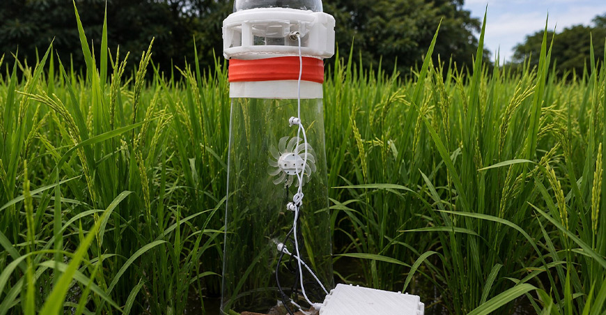 UNALM desarrolla la primera tecnología en el Perú para medir emisiones de metano en arrozales