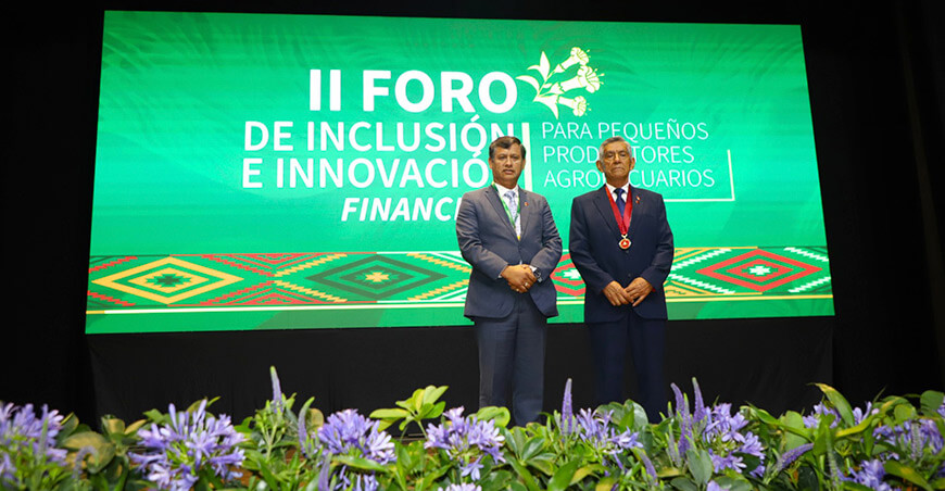 Agrobanco organizó II Foro de Inclusión e Innovación Financiera para pequeños productores