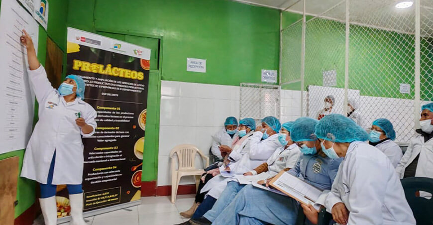 Prolácteos Agromercado capacitación productores 
