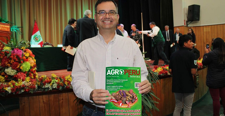 Alberto Maurer Fossa asume la Dirección General de Desarrollo Agrícola y Agroecología del Midagri