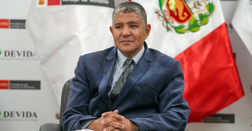 Carlos Alberto Ramos Otiniano asume presidencia ejecutiva de Devida