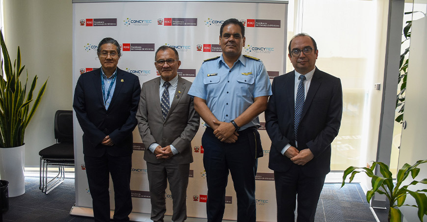 Concytec y Conida unen esfuerzos para usar tecnología satelital frente a desastres naturales