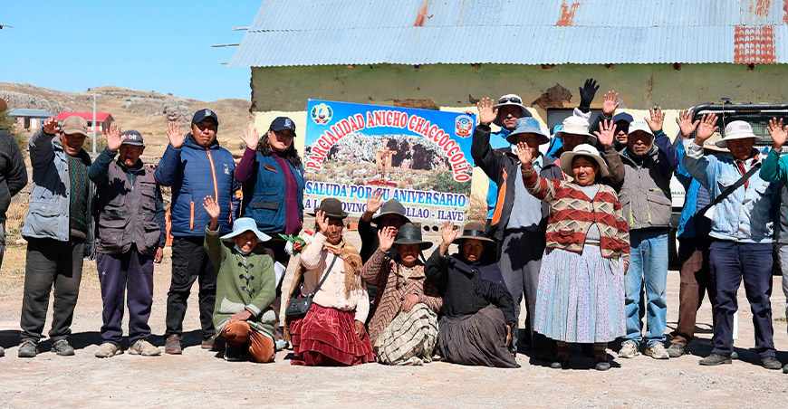 Iniciarán instalación de módulos demostrativos de cosecha de agua Puno Perú