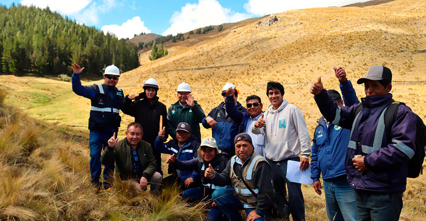 Construirán qocha El Tambillo para aprovechar el agua de lluvia en Chetilla Cajamarca Perú