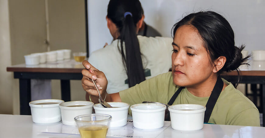 certificación internacional Q Grader para 10 jóvenes cafetaleros del Vraem Perú