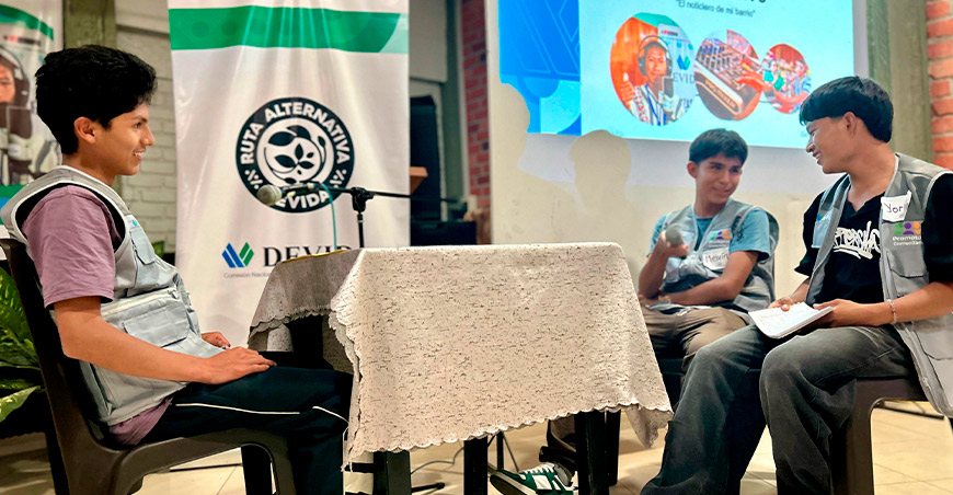 Devida promueve liderazgo juvenil y recambio generacional en comunidades del Vraem Perú