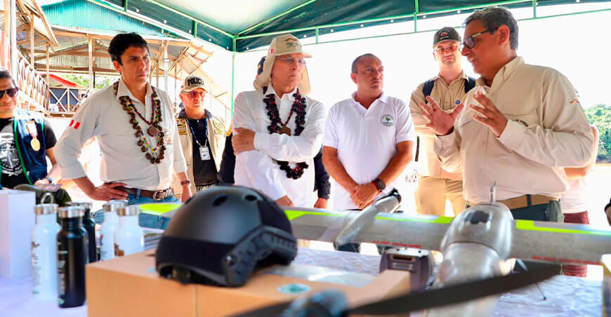 Ministro del Ambiente reafirma compromiso del Gobierno contra la minería ilegal en la Amazonía
