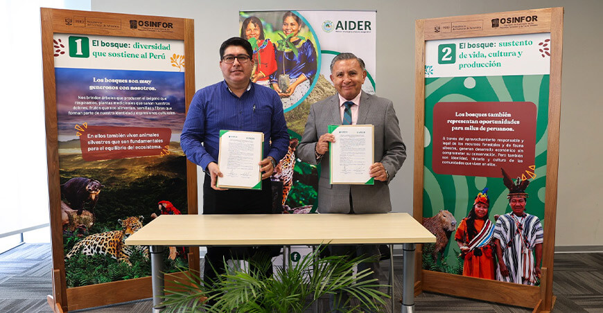 Osinfor y Aider apuestan por tecnología para proteger los bosques secos y preservar el algarrobo