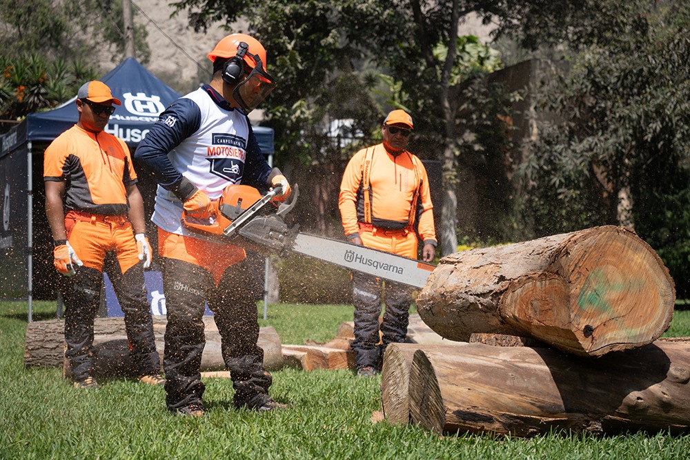 Campeonato Nacional de Motosierras ya tiene al representante peruano para la final en Brasil
