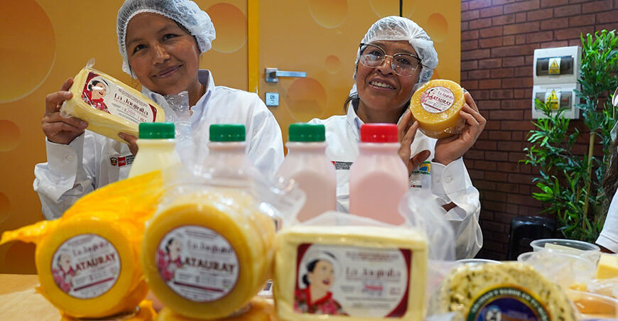 productores derivado lácteos quesos Perú