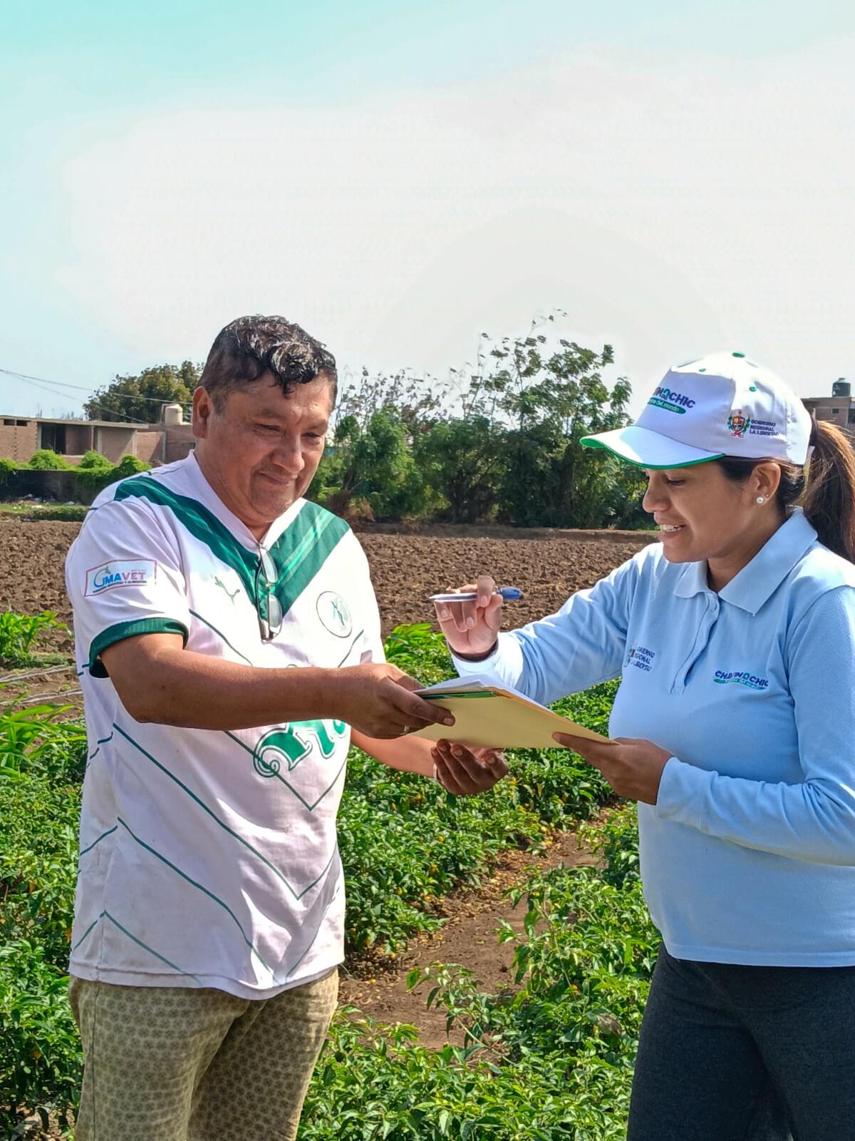 P.E. Chavimochic abre nueva vitrina digital para productores de Moche La Libertad Perú