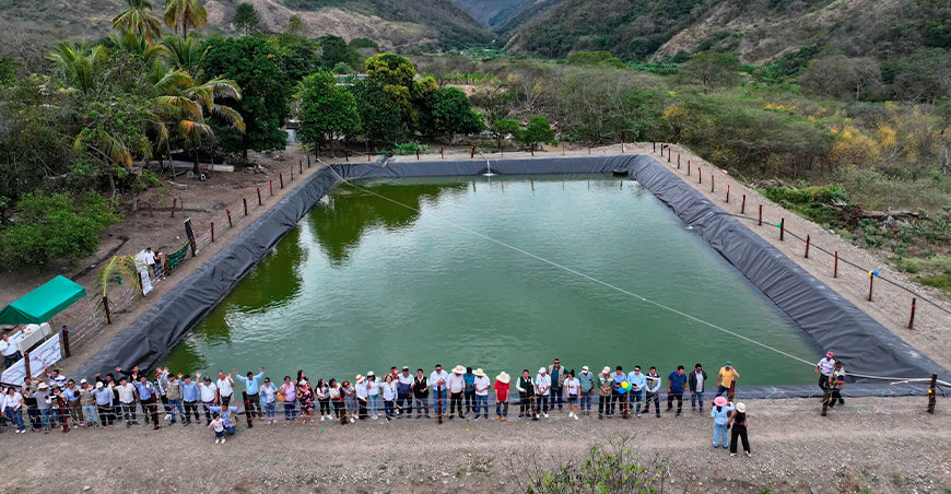 Gobierno Regional de Cajamarca inauguró el reservorio 1300 en Jaén