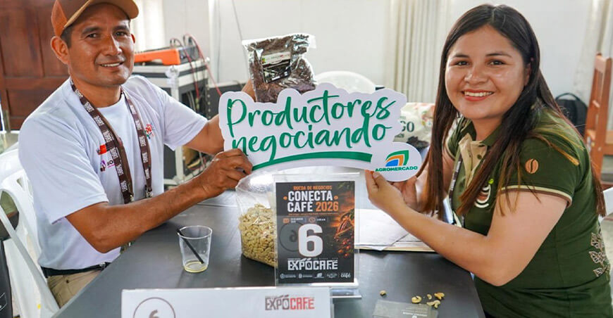 Conecta Café San Martín productores de café rueda de negocios Agromercado Perú