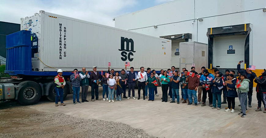 Senasa supervisa primer envío de bulbos de amaryllis encerados a EE. UU. bajo sistema de preembarque fitosanitario