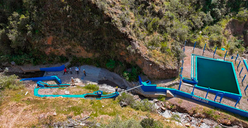 Sistema de riego Negro Puquio llevará agua a 776 familias de Socos Ayacucho Perú