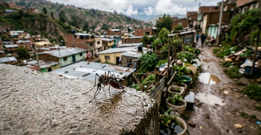 Cambio climático favorece expansión de plagas y eleva riesgo de enfermedades transmitidas por vectores Perú