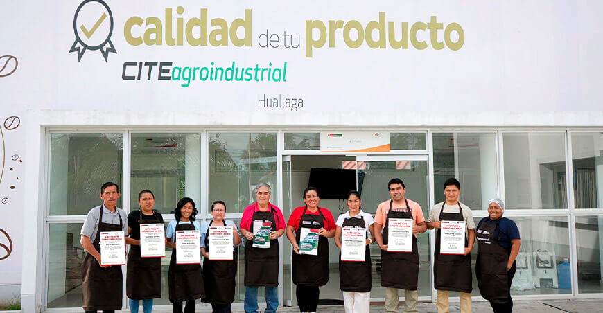 Empresas de cacao y café certifican las competencias de sus trabajadores con el respaldo del CITEagroindustrial Huallaga del Instituto Tecnológico de la Producción ITP Perú