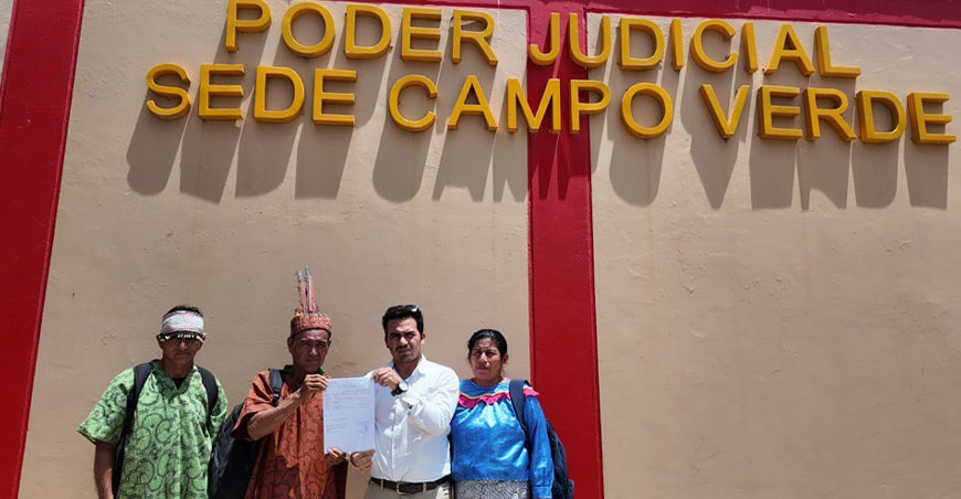Comunidad nativa Santa Clara de Uchunya inicia acción judicial para recuperar tierras ancestrales