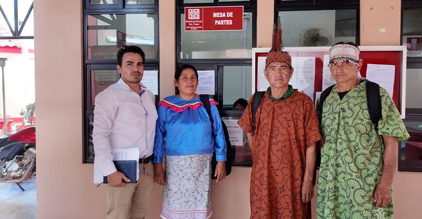 Comunidad nativa Santa Clara de Uchunya inicia acción judicial para recuperar tierras ancestrales Ucayali Perú