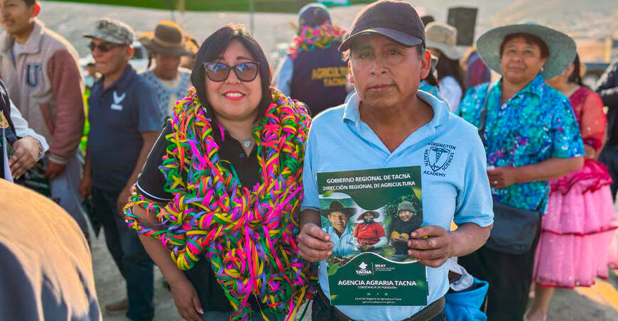 Productores pecuarios de Calana y Pocollay ya tienen sus constancias de posesión Tacna Perú