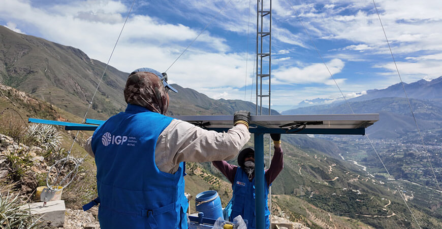 IGP monitorea glaciares montañas Perú