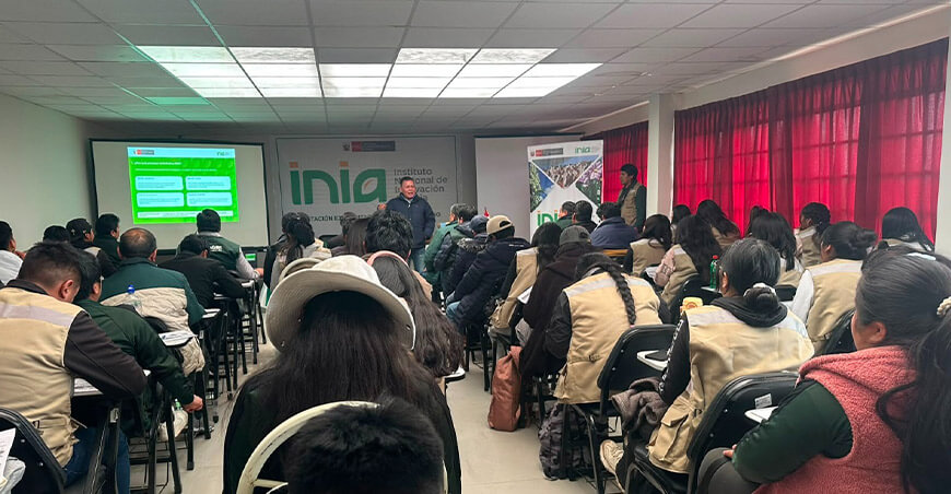 INIA transfiere tecnologías para mitigar efectos de El Niño en la producción agropecuaria