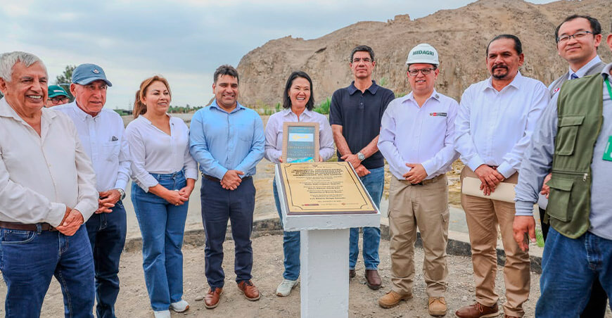 obras de protección frente a inundaciones en Chincha y Cañete Perú
